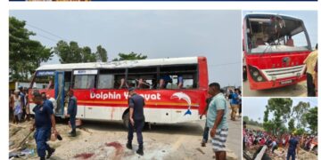 बस दुर्घटना, तीन जनाको मृत्यु, २२ बढी घाइते