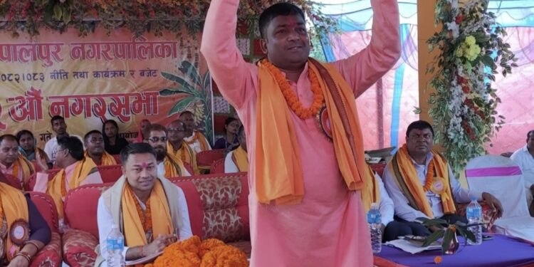 रामगोपालपुर नगरपालिकाको बजेट ४६ करोड १६ लाख ७६ हजार ९ सय १ रुपैयाँको बजेट