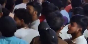 जनकपुरमा प्रहरीले चलायाे गाेली