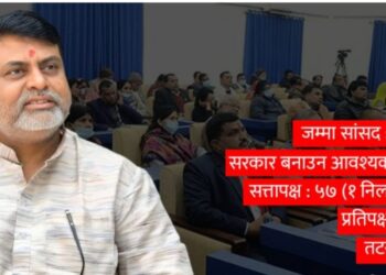 मधेशका मुख्यमन्त्रीलाई विश्वासको मतमा रोक्ने दाउमा कांग्रेस–एमाले