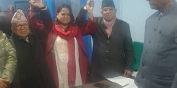 नेकपा र रञ्जिता नेतृत्वको नाउपाबीच एकता