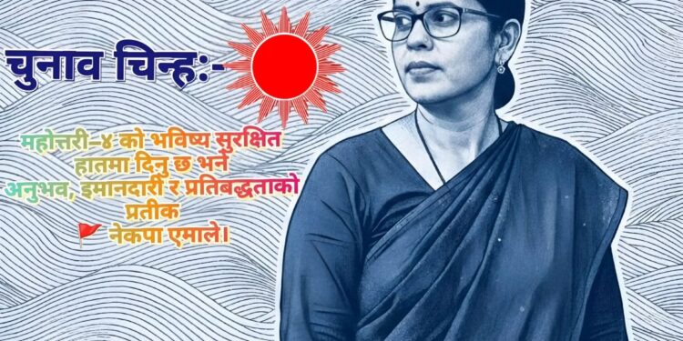 महाेत्तरी-४मा तीन पूर्वमन्त्रीलाई टक्कर दिँदै एमालेकी निलम अधिकारी