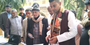 रास्वपाका ई.उज्वल झाले महोत्तरी ३ बाट दिए उम्मेदवारी