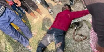 गौशाला–१२ मा विद्युत पोलमा काम गर्ने क्रममा घाइते युवकको मृत्यु, क्षतिपूर्तिको माग गर्दै धर्ना