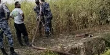 औरही नगरपालिकामा अमिन यादवको उखु खेतीमा आगलागी, दमकलको सहयोगमा नियन्त्रण