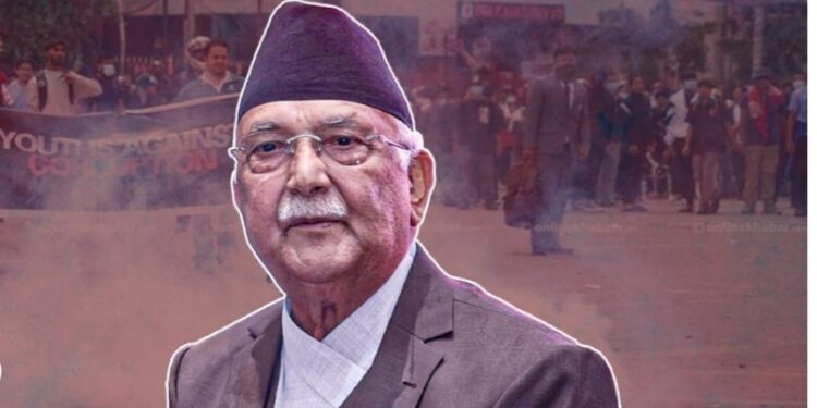 पूर्वप्रधानमन्त्री केपी शर्मा ओली पक्राउ