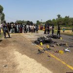 महाेत्तरीमा दुइ वटा मोटरसाइकल एकापसमा ठोक्किएर आगलागी हुँदा तीन विद्यार्थीको जलेर मृत्यु